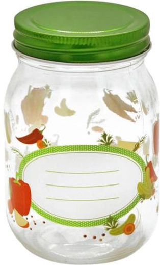 Henkogningsglas Toro med låg 500 ml