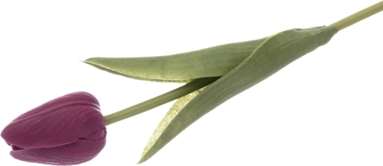 Kunstig rød tulipan 33 cm