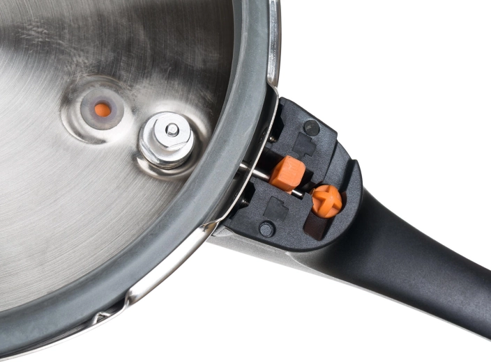 Sikker låsning med sikring og arbejdsventil