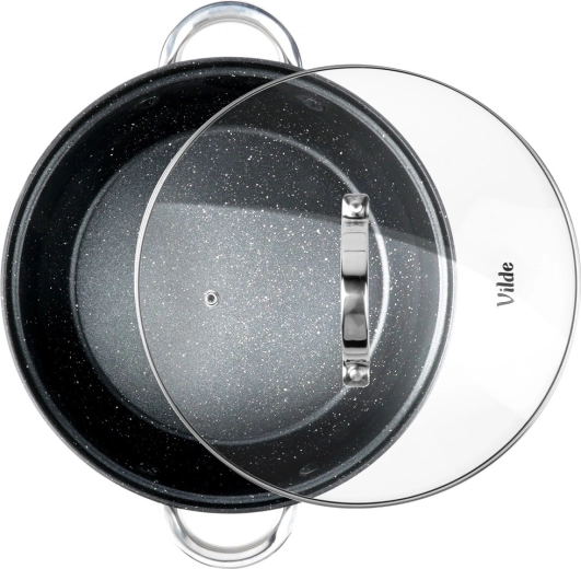 Non-stick granitinderside til nem madlavning