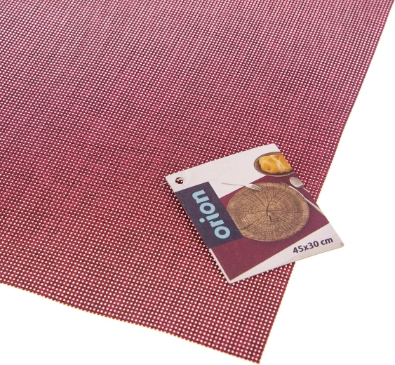 Praktisk størrelse 45 × 30 cm