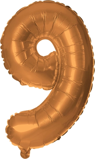 Folieballon tal 9 30 cm bronze TORO