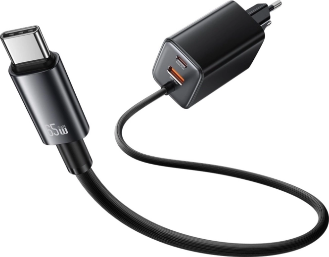 Integreret USB‑C-kabel for maksimal bekvemmelighed