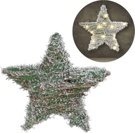 Sneeffekt på flettræsrammen