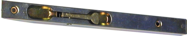 Indfræset riglelås 150 mm, galvaniseret