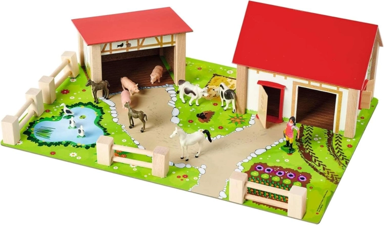 Realistisk trægård til endeløs leg