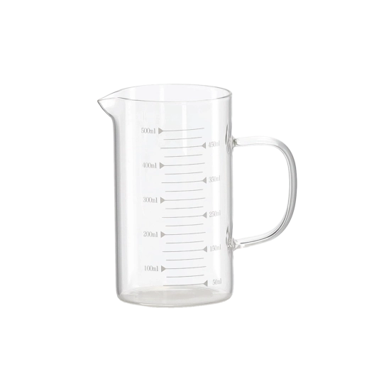 Glas målekande 0,5 l