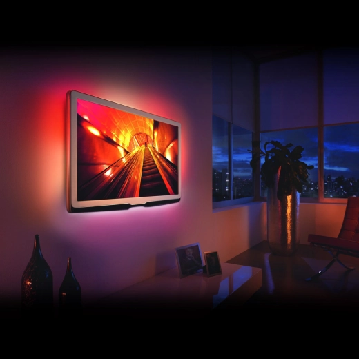 RGB LED-strimmel til TV-baggrundsbelysning