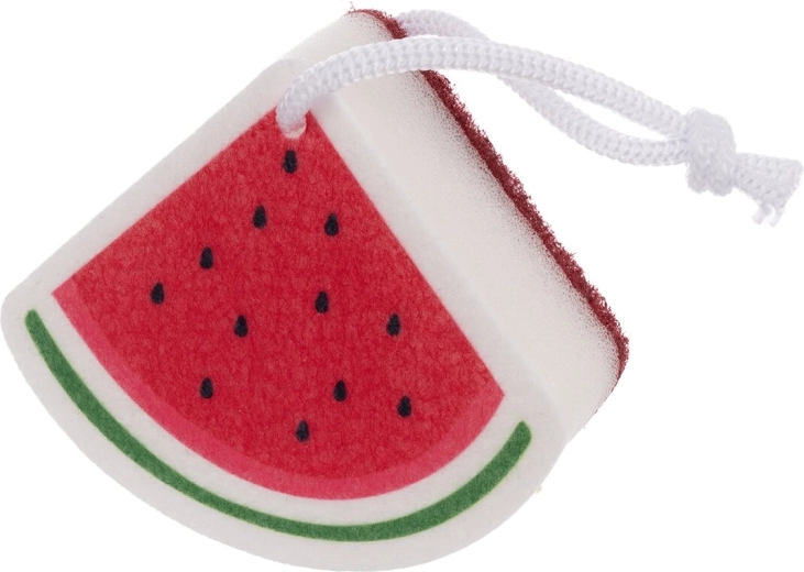 Opvaskesvamp med vandmelonmotiv