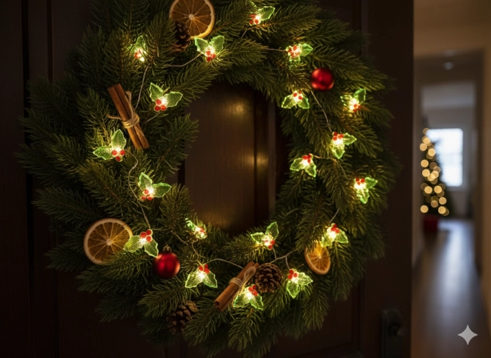 Magisk julestemning med varmt lys