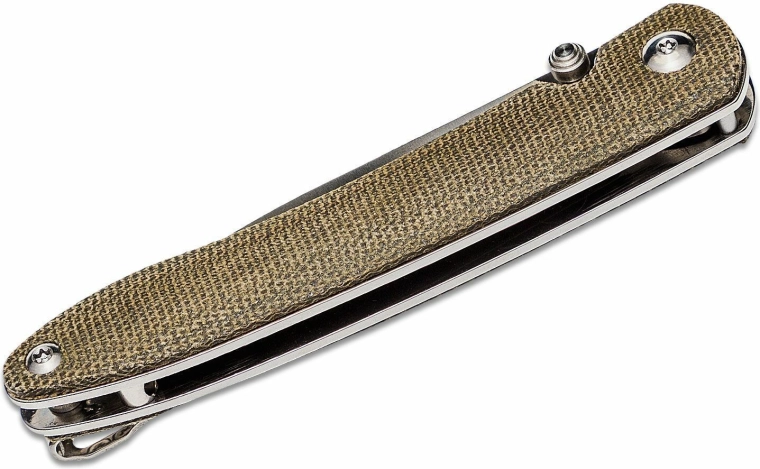 Robust klinge i AR-RPM9 stål med satin