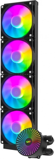 Vandkøling med RGB-belysning Darkflash DC480 sort