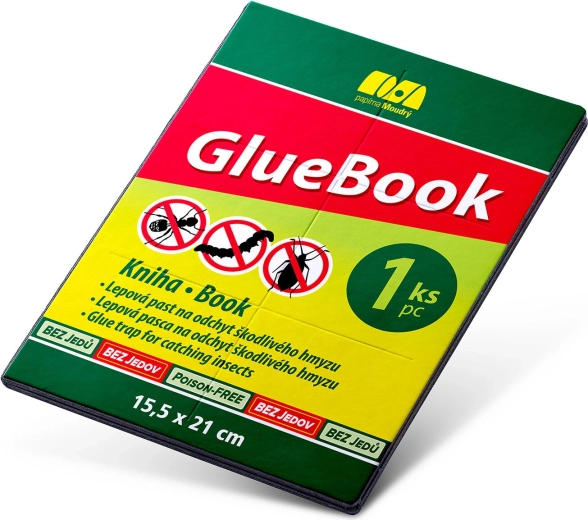 Fælde til kravlende insekter GlueBook – klæbefælde i bogform