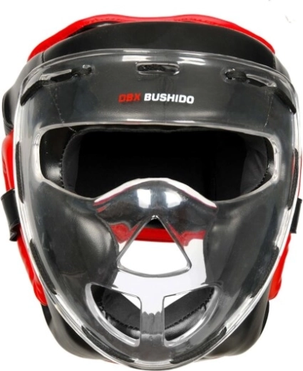 Fuld ansigtsbeskyttelse med gennemsigtigt visir