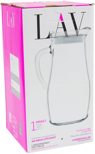 Holdbart bordglas og sikkert greb