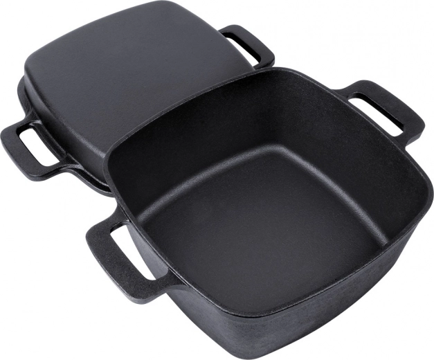 Massivt støbejern for jævn varme