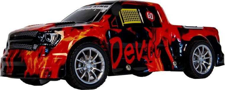 Fjernstyret racerbil Devil, rød - 1 stk.