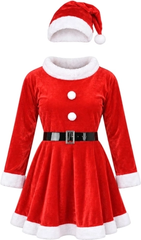 Klassisk julemandskone-look