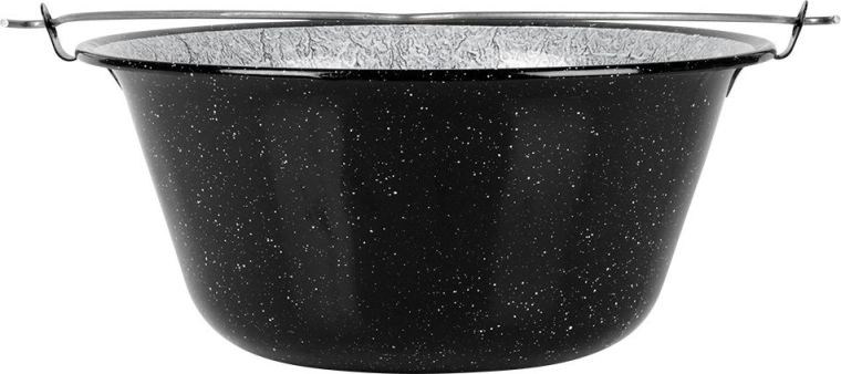 Stor kapacitet til madlavning for hele holdet