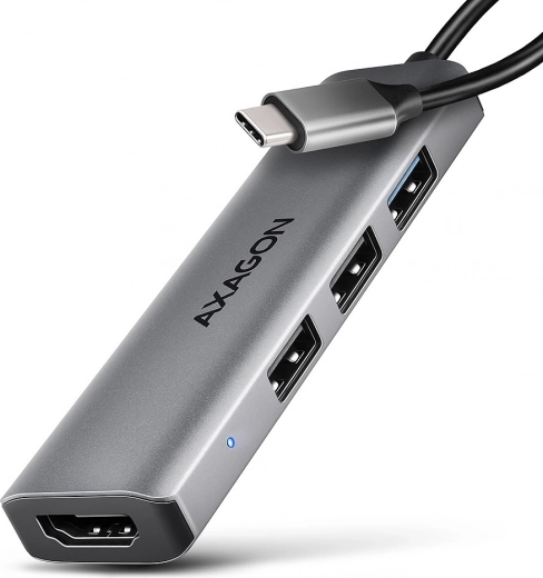 Multipor USB-hub 4-i-1 5 Gb/s med HDMI