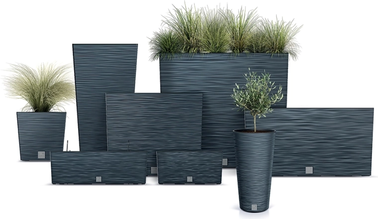 Holdbar overflade med strukturerede linjer