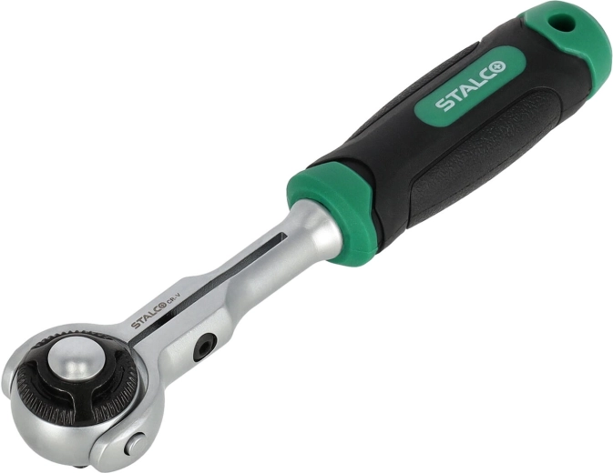Skraldenøgle 1/4" med omskiftningshjul STALCO