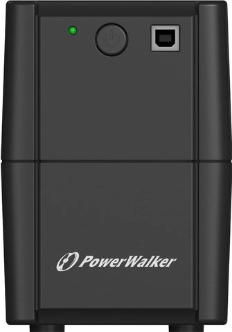 PowerWalker line-interactive UPS 850 VA med USB og RJ11-beskyttelse