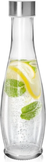 Glasflaske 480 ml med skruelåg