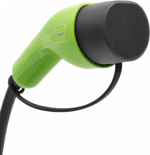 Type 2-stik og langt 6,8 m kabel for nem tilslutning