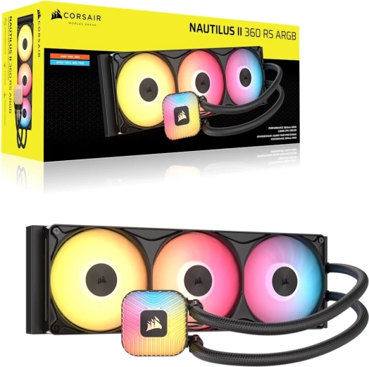 Vandkøler til processor Nautilus II 360 RS ARGB 360 mm