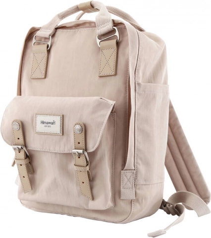 Beige rygsæk til 14" bærbar computer Himawari, vandafvisende, 16 l