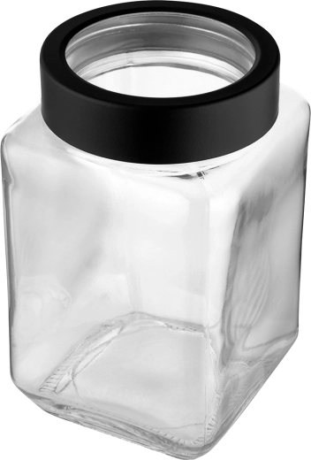 Sort skruelåg til ren og sikker lukning
