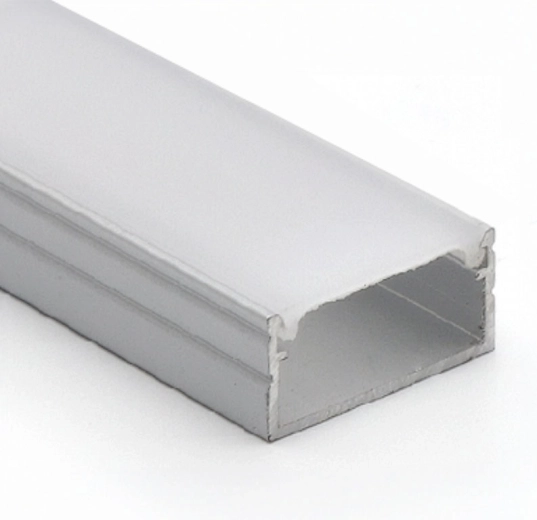 Solight aluminiumsprofil til LED-strips med mælkehvid diffuser, 1 m