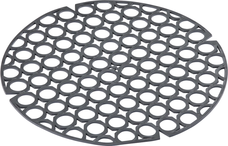 Elastisk rund rist til vask 27,5 cm sort
