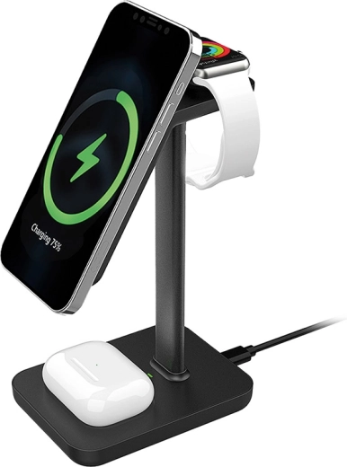 Qi2- og MagSafe-kompatibilitet til hurtig og præcis fastgørelse