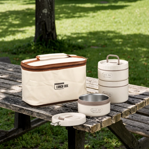 Sæt med isolerede madbeholdere LunchBox, 4 stk.