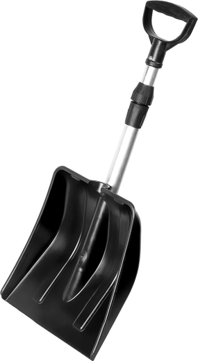 Sneskraber YETI med ergonomisk håndtag og teleskopisk aluminiumskaft 31 × 34,5 cm