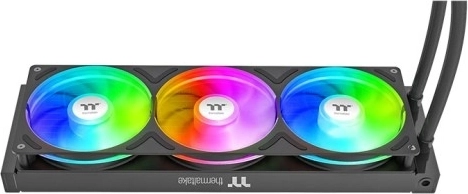 Tre 120 mm ARGB-blæsere på 360 mm radiator