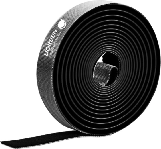 UGREEN LP124 kabelorganisator – velcrobånd 2 m sort
