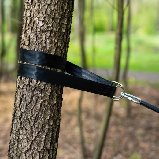 Solid fastgørelse med stål-D-ringe