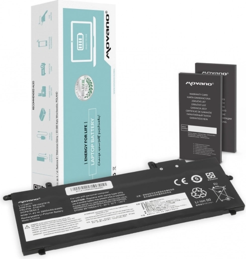 Movano-batteri til Lenovo ThinkPad X280 og A285 (3900 mAh / 44 Wh)