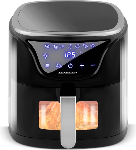 Berøringsfølsomt LED‑panel og vindue for nem kontrol