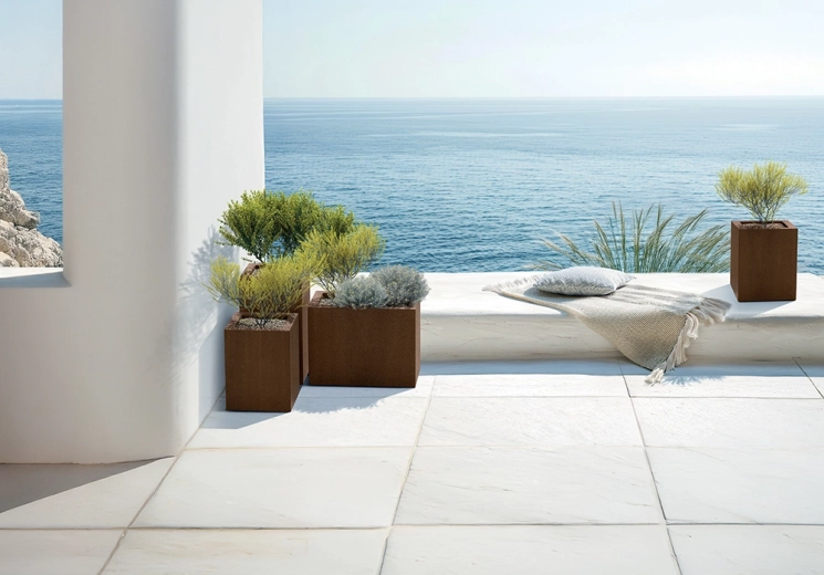Moderne look til terrasser og indretning