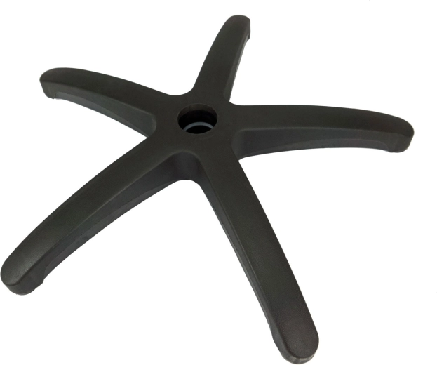 Nylonkryds til kontorstol, sort, 64 cm