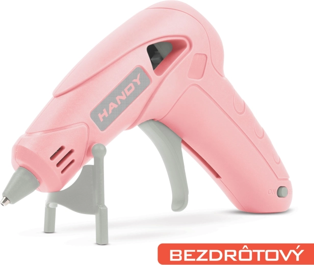 Batteridrevet limpistol med USB-C, 10 W, pink