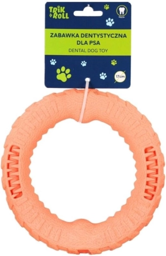 Orange tandlegetøj til hund