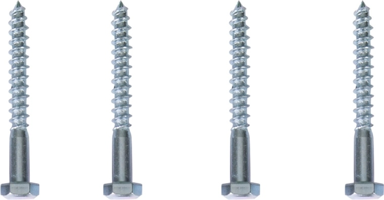 Klar-til-brug skruer til underlag af træ