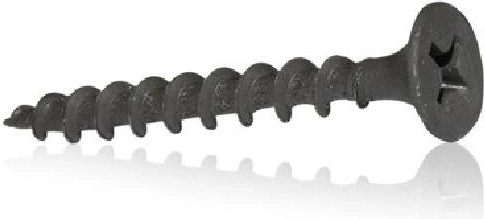 Gipsskruer 3,5 × 55 mm med forsænket hoved, fin gevind (1000 stk)