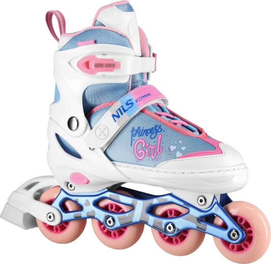 Inline-rulleskøjter NILS Extreme Princess – L (39-42)