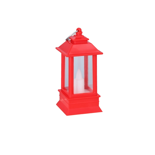 Mini LED-lampion 4 × 4 × 9 cm – mix af farver